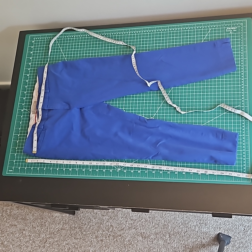 banana republic size 4p blue crop pants